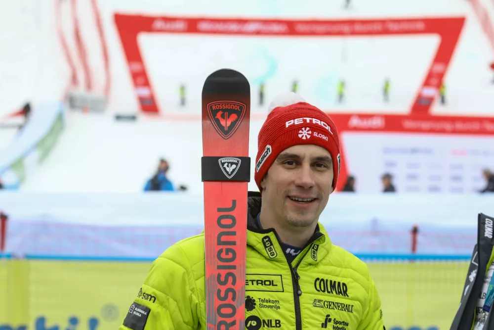 Žan Kranjec01.03.2025 - Audi FIS svetovni pokal v alpskem smučanju Kranjska GoraFoto: Luka Cjuha / Foto: Luka Cjuha