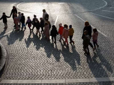 13.11.2025 - simbolična fotografija - otroci, vrtecFoto: Tomaž Skale