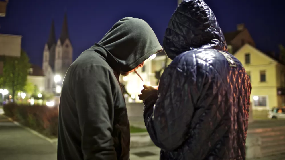 najstniki- Kočevje 2011 - vandalizem - &scaron;tevilni nočni požigi - razmi&scaron;ljajo o policijski uri, da bi vsem mlaj&scaron;im od 16 let po 22. uri prepovedovali zbiranje na prostem  //FOTO: Jaka Adamič