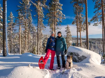 Nastja Rajar in Rok Rok Tom&scaron;ič na &Scaron;vedskem / Foto: Osebni Arhiv