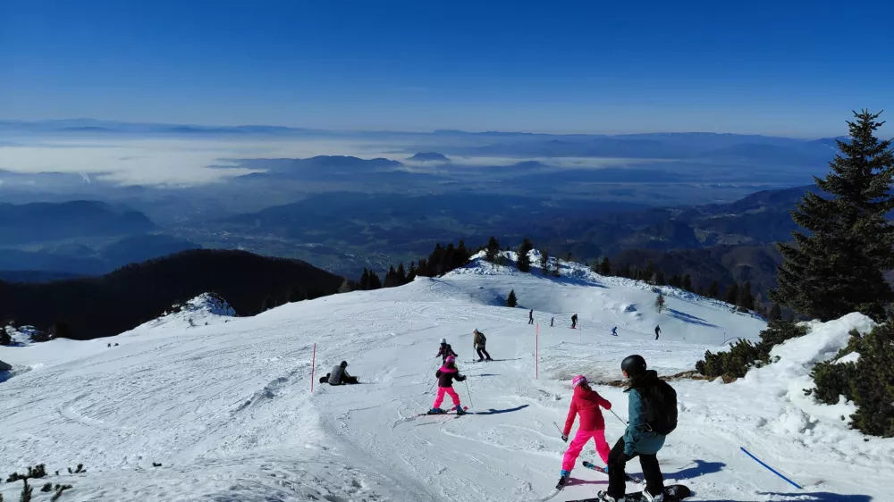 Velika planina, zimska sezona