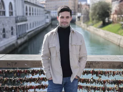 - 12.03.2026 - Luka Gor&scaron;ek, politik, stranka SD//FOTO: Jaka Gasar / Foto: Jaka Gasar