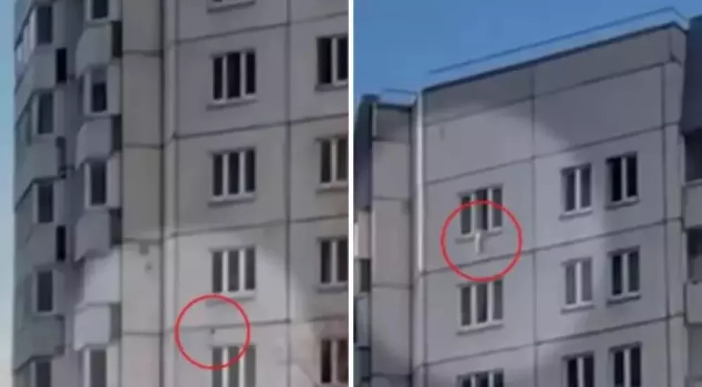 Potem mu je spodrsnilo. / Foto: Zajem Zaslona