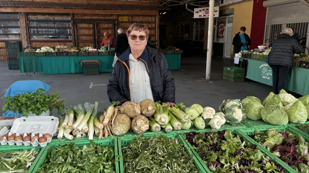 Branjevka na tržnici &Scaron;i&scaron;ka