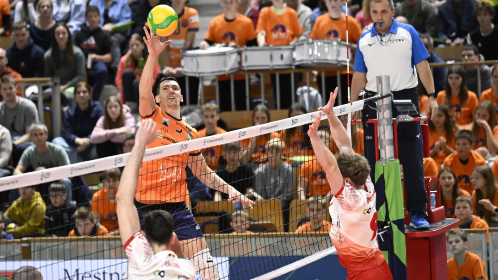 Alen &Scaron;ket13.11.2025 ACH Volley - Dinamo Bukare&scaron;ta v drugem krogu kvalifikacij za evropsko ligo prvakovFoto: Nik Erik Neubauer