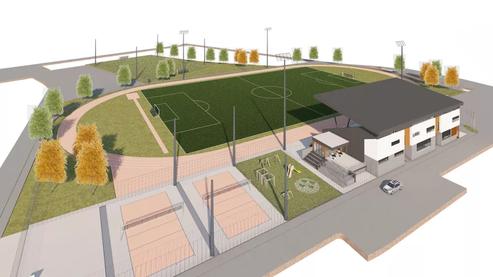 Za &scaron;portno dvorano v boj za pol milijona evrov državnih sredstev