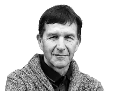 07.01.2025. - Bogdan Bi&scaron;čak, politični analitik, biv&scaron;i politik strank LDS in Zares.//FOTO: Bojan Velikonja