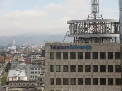 17.04.2024 - Telekom slovenije - poslovna stavbaFOTO: Luka Cjuha