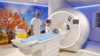 5.3.2026 - UKC Ljubljana - ogled univerzitetni klunični center ljubljana - najsodobnejša diagnostična MR naprava - Magnetna resonancaFoto: Luka Cjuha