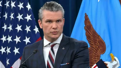 Defense Secretary Pete Hegseth speaks during a press briefing at the Pentagon, Wednesday, March 4, 2026, in Washington. (AP Photo/Konstantin Toropin) / Foto: Konstantin Toropin