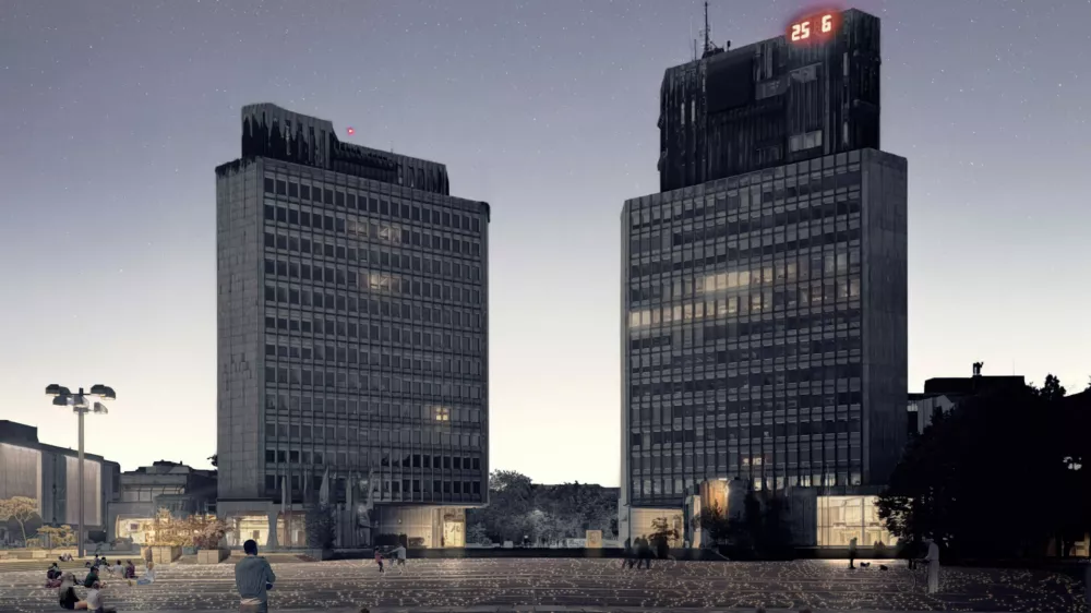 Zmagovalni projekt natečaja spomenika slovenske osamosvojitve