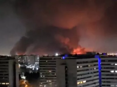 Heavy fire and smoke in the direction of Mehrabad Airport, amid the U.S.-Israeli conflict with Iran, in Tehran, Iran this screen grab obtained from a social media video released March 7, 2026. Social Media/via REUTERS THIS IMAGE HAS BEEN SUPPLIED BY A THIRD PARTY. NO RESALES. NO ARCHIVES. NEWS USE ONLY. VERIFICATION: Buildings, building shape, road layout, parking area, and signages match satellite and file images Date not verified but no older version of the footage was found posted online before March 7 NASA FIRMS detected thermal activity in Tehran's Mehrabad Airport at 1:50 a.m. on March 7 local time (10:20 p.m. GMT, March 6) Iran's semi-official news agency Tasnim reported that heavy air attacks hit Tehran's Mehrabad Airport on March 7