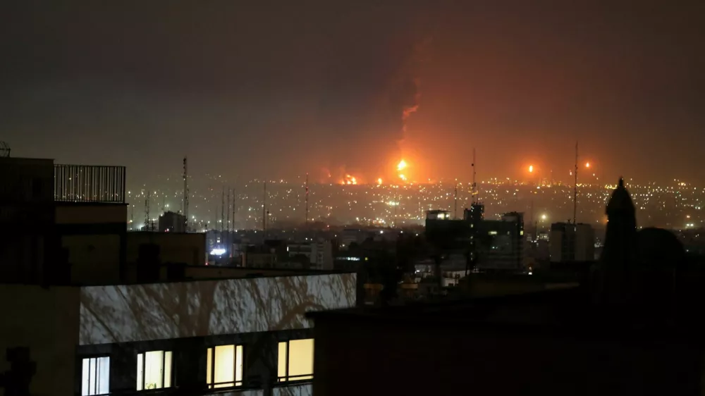 Smoke rises following an explosion, amid the U.S.-Israeli conflict with Iran, in Tehran, Iran, March 7, 2026. Stringer/WANA (West Asia News Agency) via REUTERS ATTENTION EDITORS - THIS PICTURE WAS PROVIDED BY A THIRD PARTY