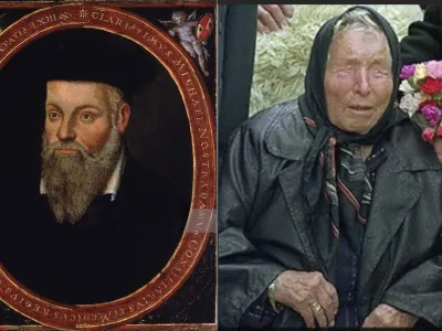 Nostradamu in Baba Vanga