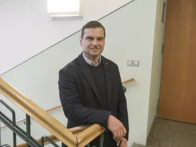 Dr. Jurij Kočar, ravnatelj.23.12.2024 - 110 let Gimazija moste - FOTO: LUKA CJUHA