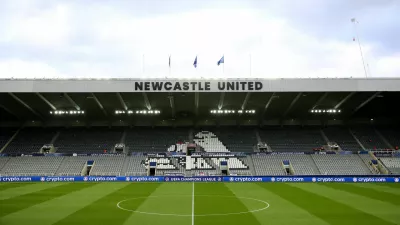 Soccer Football - UEFA Champions League - Round 16 - First Leg - Newcastle United v FC Barcelona - St James' Park, Newcastle, Britain - March 10, 2026 General view inside the stadium before the match Action Images via Reuters/Craig Brough