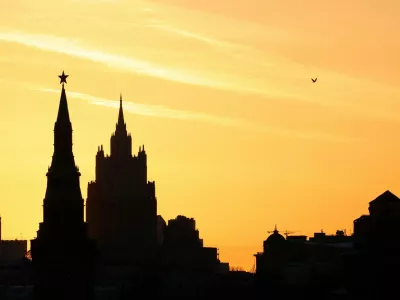 A tower of the Kremlin and the headquarters of the Russian foreign ministry in Moscow, Russia March 10, 2026. REUTERS/Anastasia Barashkova
