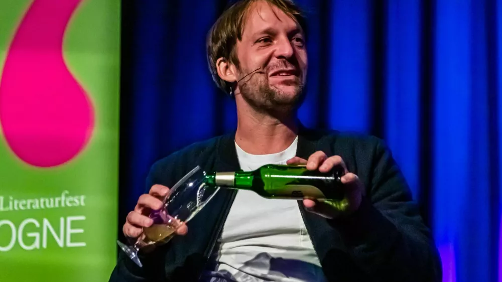 2DCMA1B Rene Redzepi at the presentation of his book "Fermentation" at Lit.Cologne, Germany