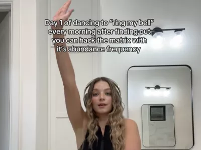 Foto: zajem zaslona Tiktok