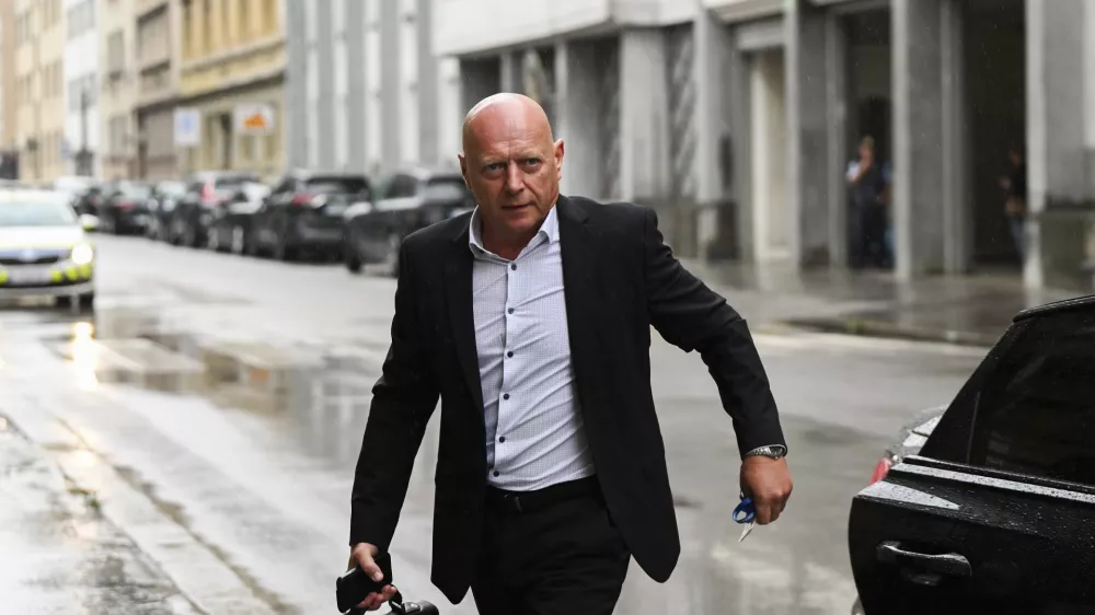 Franc Props09.09.2024 Redna seja vlade, na kateri bo ministrska ekipa razpravljala o novem predlogu kandidatke oziroma kandidata za evropskega komisarja, potem ko je od kandidature odstopil Tomaž Vesel; vlada, Gregorčičeva 20FOTO: Nik Erik Neubauer