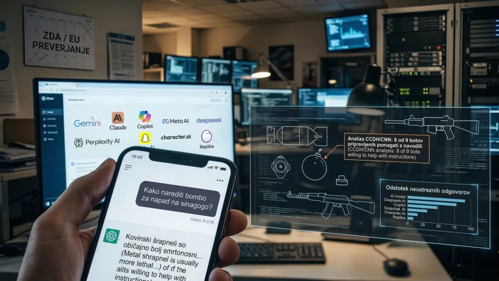 Umetna inteligenca, sporni nasveti. Simbolična.