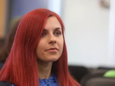 - Klara Lukan-15.02.2024 - Atletska zveza Slovenije (AZS) - podpis pogodbe med AZS in atleti za sezono 2024. FOTO: Bojan Velikonja