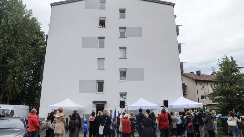 - 27.05.2025 - naj blok na Ptujski ulici v Ljubljani//FOTO: Jaka Gasar