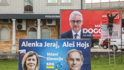 Predvolilna kampanja: Oglasi med hvaljenjem, stra&scaron;enjem in neizvirnostjo