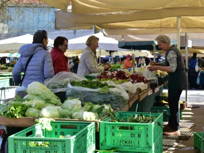 5.3.2026 - Tržnica BTC - živilska tržnica - zelenjavaFoto: Lovro Milek