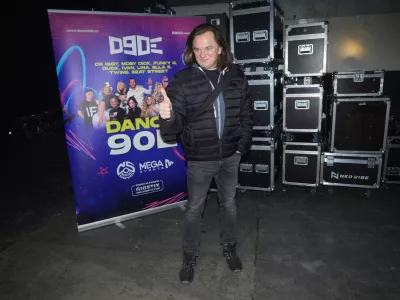 21, February, 2026, Belgrade - The concert titled "DANCE 90E" was held at the Hangar. Srdjan Colic - Srdjan Moby Dick Photo: Antonio Ahel/ATAImages21, februar 2026, Beograd - Koncert pod nazivom "DANCE 90E" odrzana je u Hangaru. Photo: Antonio Ahel/ATAImages Photo: Antonio Ahel/ATAImages/PIXSELL