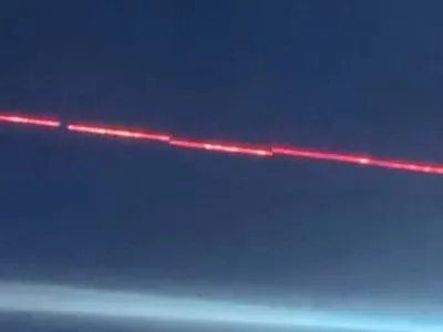 A C-RAM air defence system intercepts drones during reported drone and rocket attacks on the U.S. embassy, according to Iraqi security sources, in Baghdad, Iraq, in this still image obtained from a social media video released on March 17, 2026. Social Media via REUTERS THIS IMAGE HAS BEEN SUPPLIED BY A THIRD PARTY. NO RESALES. NO ARCHIVES. NEWS USE ONLY.  VERIFICATION: Reuters was able to confirm the location from the shape of the building, road layout, street lights and vegetation. Exact time could not be verified but no older version of the video was found posted online before March 17. Iraqi security sources confirmed that rockets and at least five drones were launched at the U.S. embassy in Baghdad early on Tuesday. The direction of the C-RAM air defence system was seen moving towards the opposite side of the embassy. Earlier, a Reuters witness confirmed seeing at least three drones heading in the direction of the embassy. Coordinates of the building under attack are 33.29164731525183, 44.390272740582226