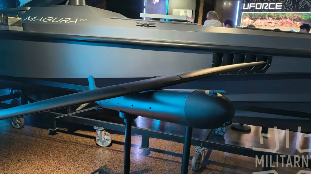 Novi ukrajinki dron Buča. Foto: Militarni