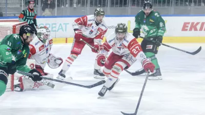 - 17.03.2026 - hokej - četrtfinale lige ICEHL med Olimpija: Bolzano//FOTO: Jaka Gasar