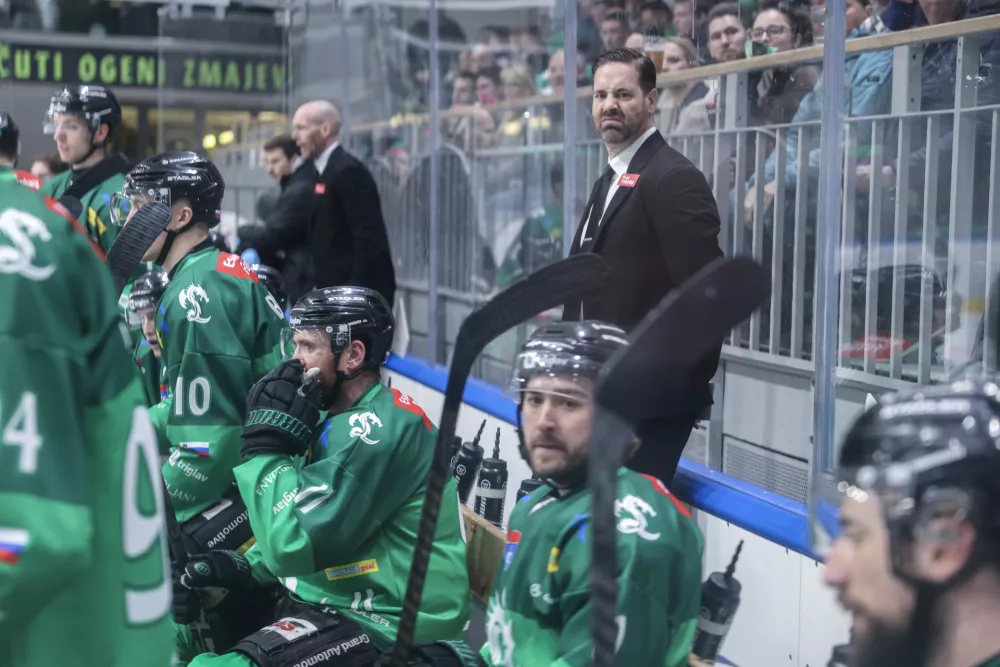 Ben Cooper- 17.03.2026 - hokej - četrtfinale lige ICEHL med Olimpija: Bolzano//FOTO: Jaka Gasar