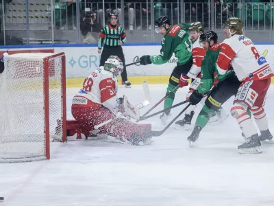 - 17.03.2026 - hokej - četrtfinale lige ICEHL med Olimpija: Bolzano//FOTO: Jaka Gasar