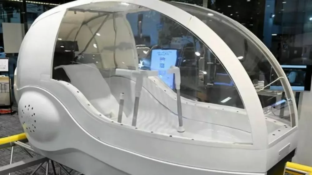 Pralni stroj za ljudi iz prihodnosti