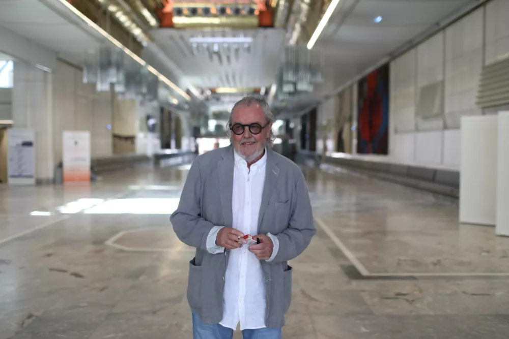 02.06.2023. Ranko Novak, grafični oblikovalec. Foto:Bojan Velikonja / Foto: 