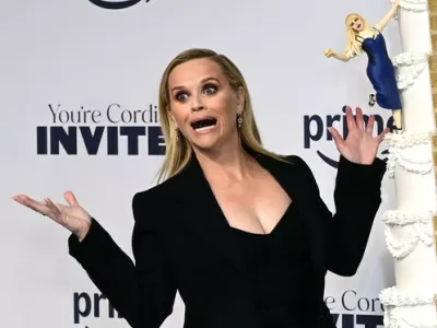 Reese Witherspoon'You're Cordially Invited' UK Special Screening, London, UK - 23 Jan 2025,Image: 957010280, License: Rights-managed, Restrictions:, Model Release: no