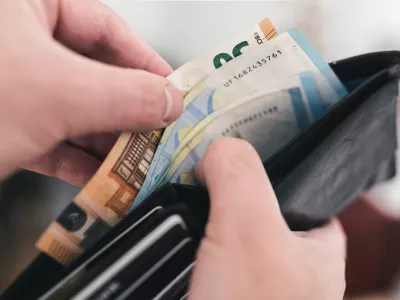 euro, evro, denar, bankovci