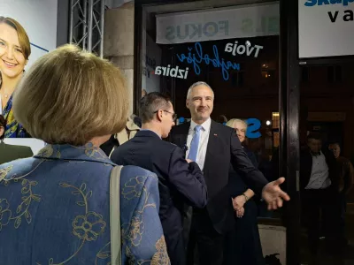 Janez Cigler Kralj je zadovoljen z izidi volitev. Foto: Ur&scaron;ka Rus