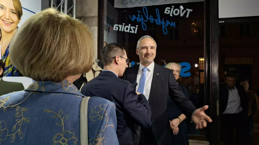Janez Cigler Kralj je zadovoljen z izidi volitev. Foto: Ur&scaron;ka Rus