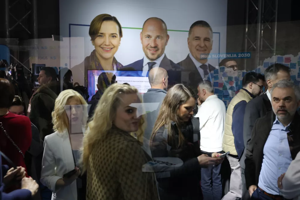 Gibanju Svoboda mandat več od SDS, Golob: Čakajo nas trda pogajanja