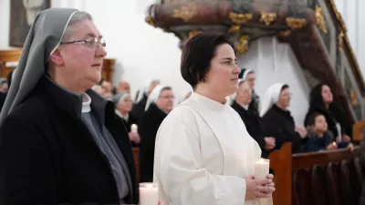 Marta Kranjčec je postala prva posvečena devica na Hrva&scaron;kem. F facebook varaždinske nad&scaron;kofije