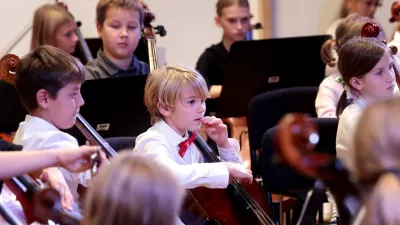 Zasebne glasbene &scaron;ole: Elitni hibrid med zasebnim in javnim