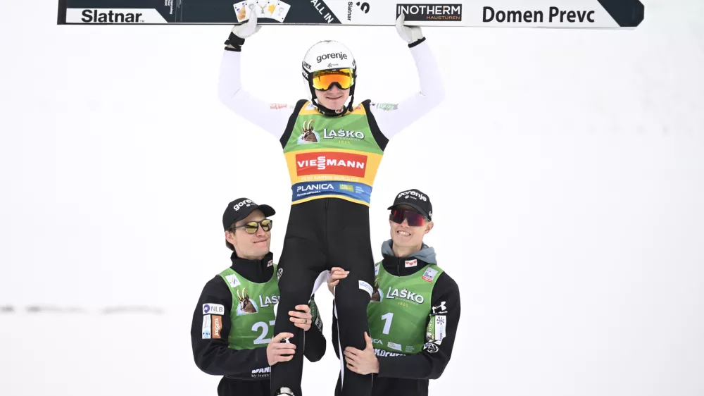 Domen Prevc29.03.2026 - Planica - zaključek svetovnega pokala v smučarskih skokih - poleti - smučarski skokiFoto: Nik Erik Neubauer