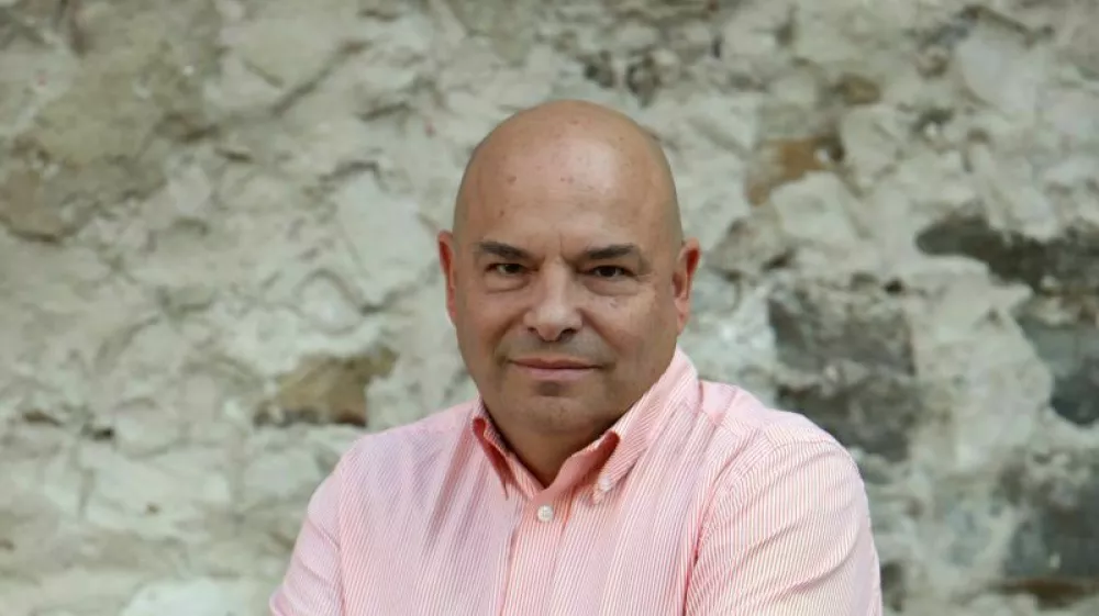 - 17.10.2022 - Dr. Stefano Lusa, slovensko-italijanski zgodovinar, novinar in publicist, dnevnikov kolumnist//FOTO: Tomaž Skale