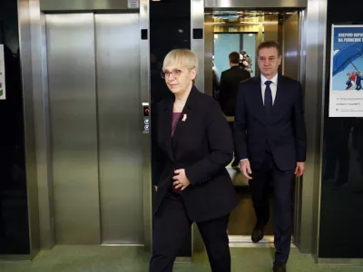 26-03.2026 - seja Sveta za nacionalno varnost, Nata&scaron;a Pirc Musar, Robert GolobFoto: Tomaž Skale