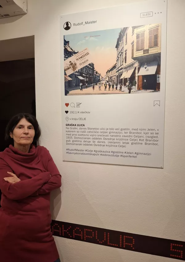 Alenka Juvan, vodja Maistrove hi&scaron;e v Kamniku / Foto: Meta Černoga