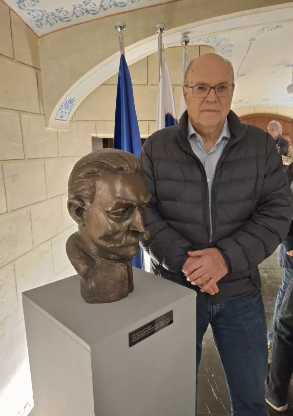 Borut Maister, vnuk generala Rudolfa Maistra / Foto: Meta Černoga