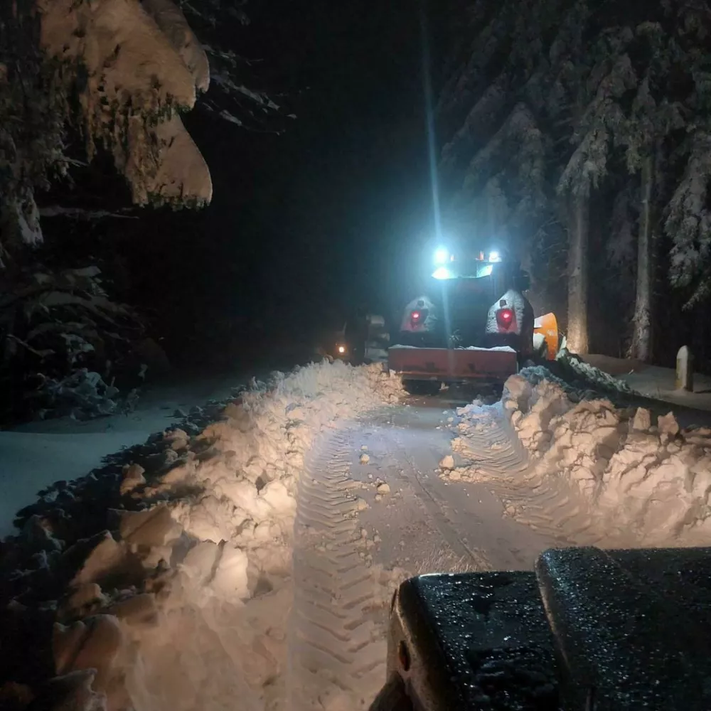 Re&scaron;evalna akcija za ujeto družino. Foto: HGSS